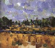 Paul Cezanne Oeverstaten painting